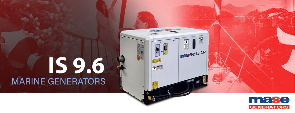 MASE GENERATORS - INTERCOOLER IS 9.6 - 9.6 KW - 60Hz - 3600 RPM IS-9-6 - MAIN
